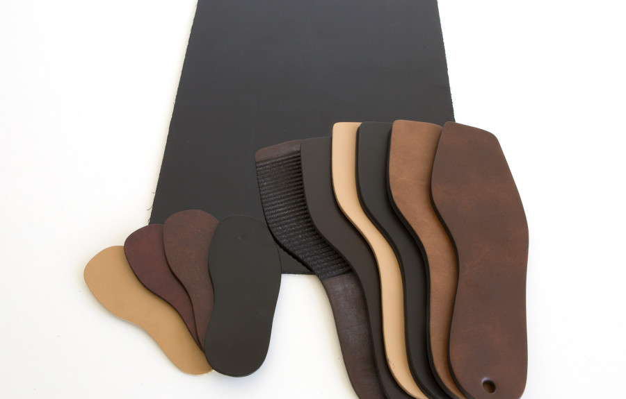 Resin rubber soling sheet